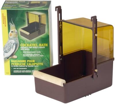 Living World Cockatiel Bath