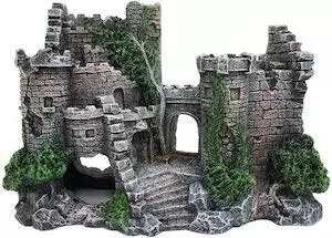 MEIZI Aquarium Castle Decoration 