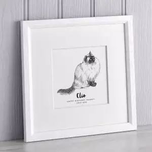 Custom Watercolour Pet Portrait