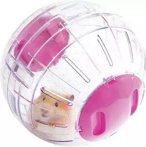 Rosewood Boredom Breaker Small Animal Activity Toy Glitter Hamster Ball