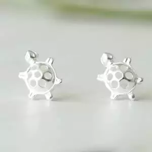 Tiny Turtle Ear Studs