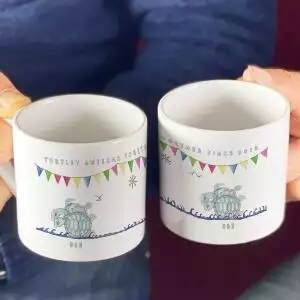 Personalised Turtle Couples Mugs